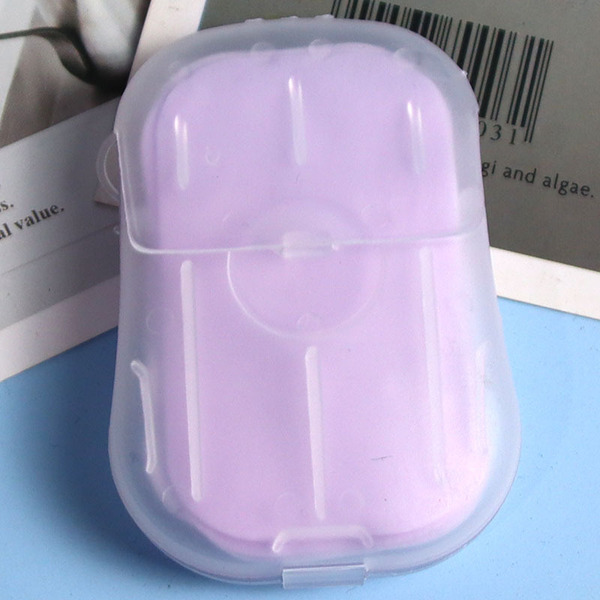 50 disposable portable soap tablets outdoor mini hand washing tablets travel supplies go out soap tablets box