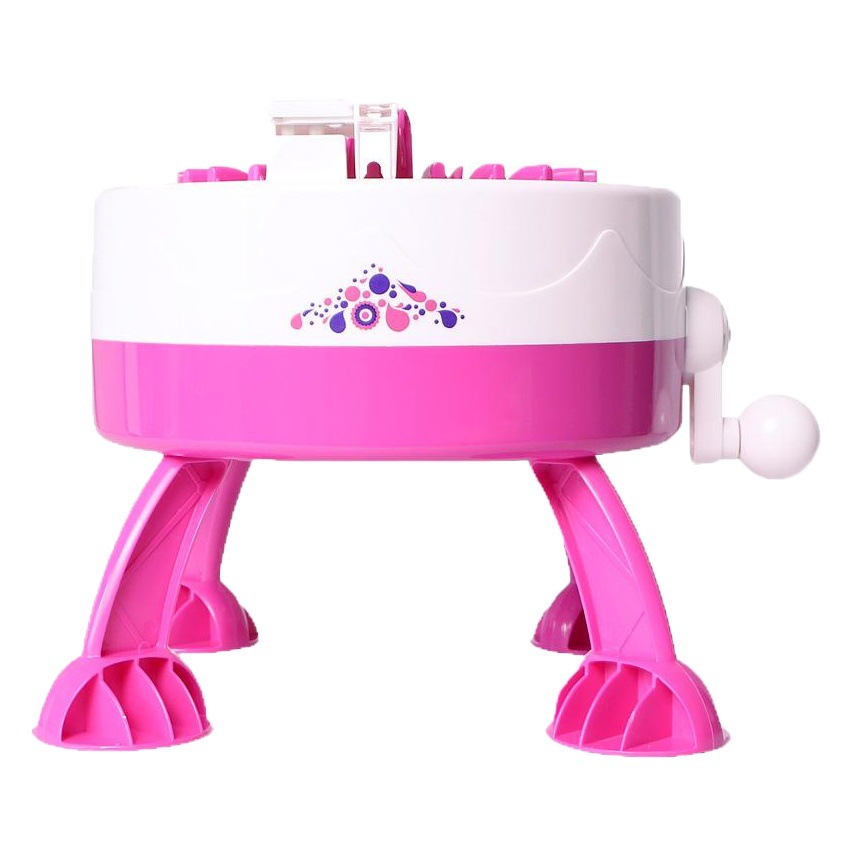 Máquina de tejer cilindro estrella de la casa de juego DIY creativo bufanda suéter DIY creación lana máquina de tejer Morandi