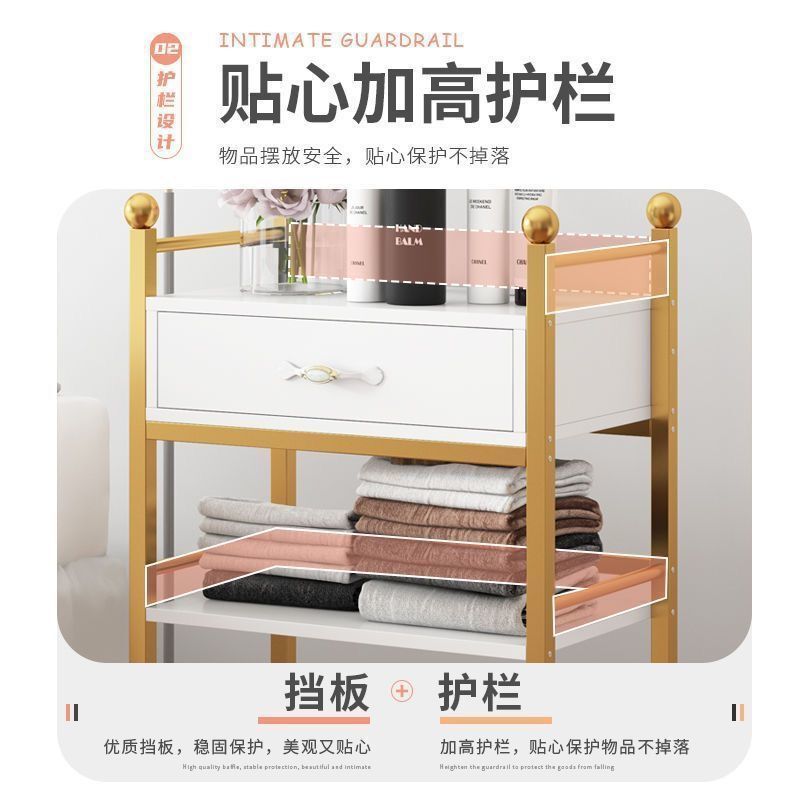 美容室専用トロリー、美容機器収納ラック、機器収納トロリー、多機能可動ツールトロリー|undefined