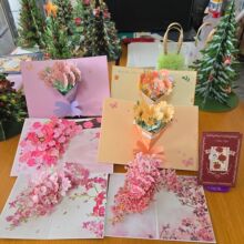 教师节贺卡手工创意送老师礼物3D立体感恩高级感跨境礼品卡感谢卡