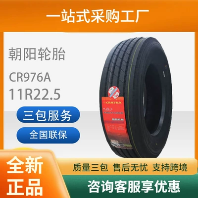 Chaoyang Tire Heavy Duty Truck Tire 11R22.5CR976A Pattern Tubeless Tire All Steel Meridian