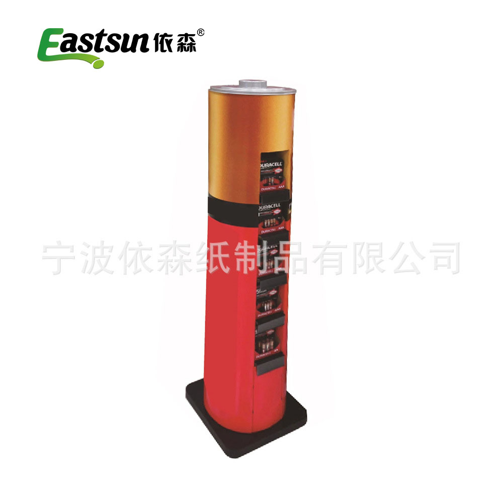 定制纸质展示盒 超市促销陈列盒 PDQ展示盒 纸货架 纸地堆