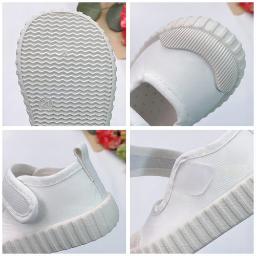 Baby girl canvas shoes 2024 spring and autumn new children's sneakers single shoes girls' shoes small and medium-sized boys' casual shoes cross-border