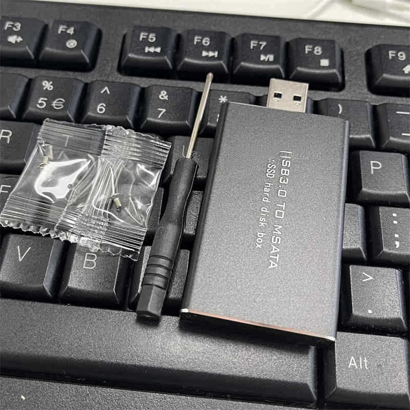 MSATA to SSD твердотельный USB3.0 прямой вставки беспроводной жесткий диск коробка мини PCI-E к USB конвертер карта ASM