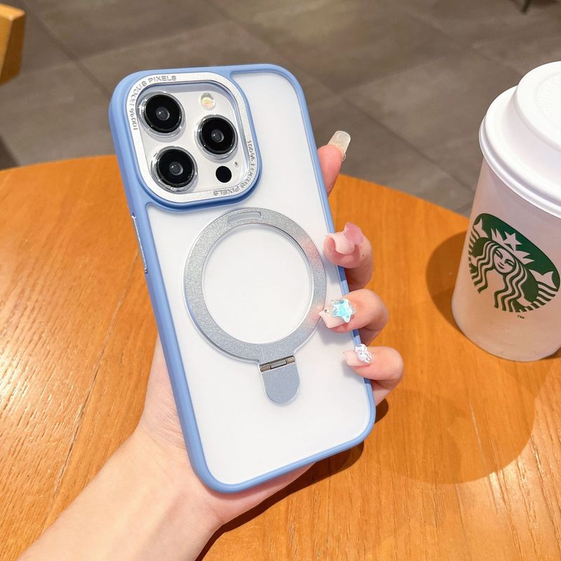 Apple 17ProMax 携帯電話ケース、マット仕上げのiPhone16 マグネット式スタンド、MagSafe対応の保護ケースに適しています。|undefined