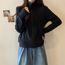 2025秋季新款女装胖MM宽松女士卫衣韩版外套女休闲长袖上衣A7157