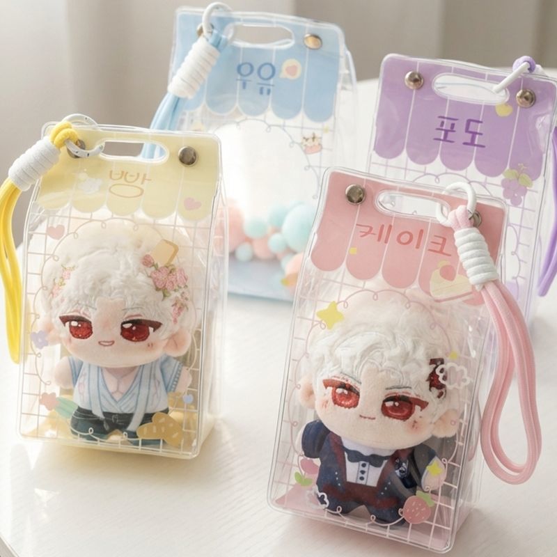 Fruit Box 14cm Ita Bag/Doll Bag Creative PVC Storage Protective Cover Transparent Cute Crossbody Bag Soft Shell Bag