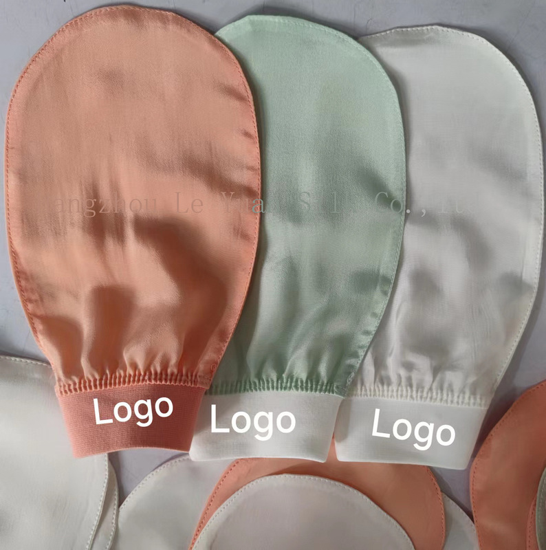 Cross-Border New Product Bath Towel 100% Silk Exfoliating Mud-Removing Beauty Bath Gloves Soft for Face Washing Without Harming the Skin