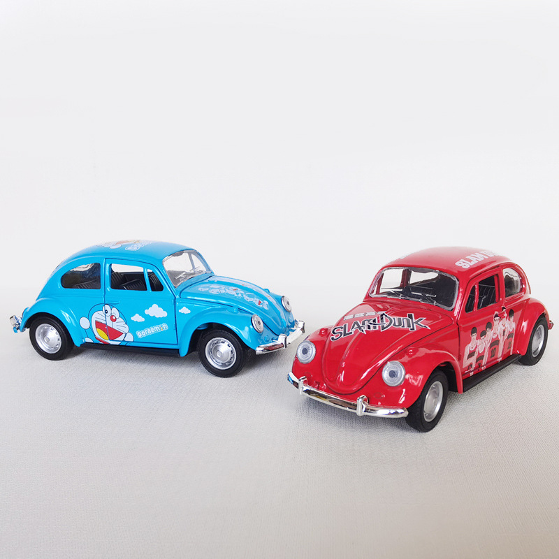 Slam Dunk Robot Cat Alloy Car Classic Car Car Ornaments Cartoon Car Interior Decoration Supplies Car Model