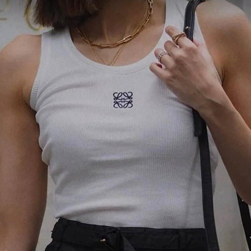 Y2K Nightclub Style Summer and Autumn Pattern Embroidered Slim Fashion Street Texture Pure Cotton Hooded Women's Backless Top