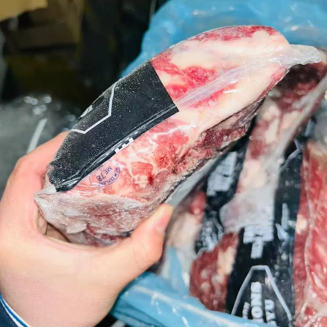 和牛品质牛排新西兰牛板键安格斯价格原切牡蛎肉冷冻批发