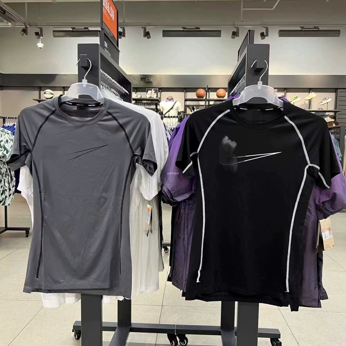 Новые спортивные колготки баскетбол бег фитнес высокая эластичная быстрая сушка с короткими рукавами дышащая легкая атлетика бег сжатие футболка