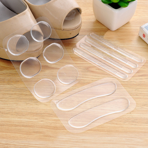 Heel sticker transparent invisible anti-wear foot artifact shoe sticker back heel anti-slip sticker high heel anti-wear foot sticker