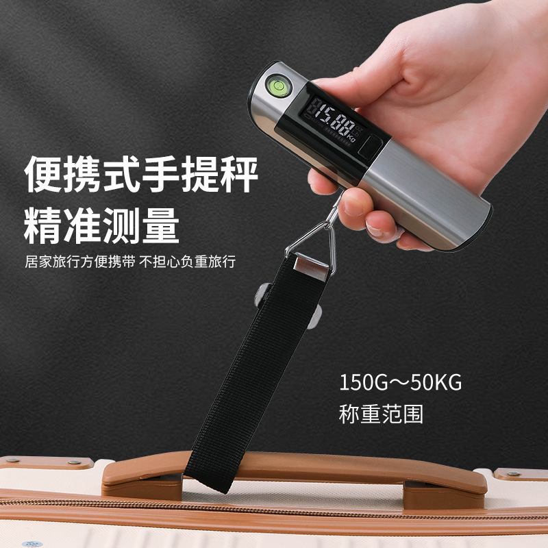 Cross-Border Exclusive Supply of Electronic Scales with Tape Measure, Electronic Portable Scales, Portable Luggage Scales, Express Delivery Scales, Grocery Shopping Scales, Fishing Scales