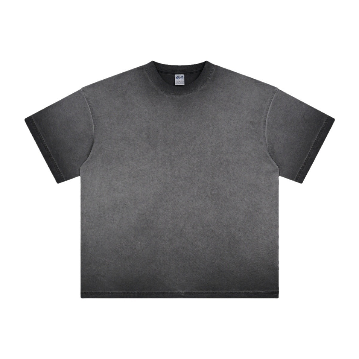 ARTIE ropa de Hombre | 2024 Nueva Camiseta de manga corta con lavado de dopamina para hombre Camiseta de cuello redondo blanco de color vintage