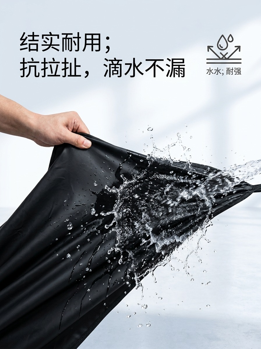 600D Oxford cloth car snow cover, anti-frost and anti-snow shield, front windshield sunshade, anti-freeze magnetic snow shield
