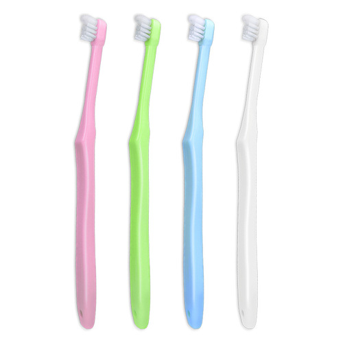 Orthodontic toothbrush, correction braces, small pointed head, orthodontic soft hair, adult and children braces, head implants, wisdom teeth special
