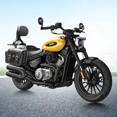 Motorcycle tail backrest telescopic motorcycle modification