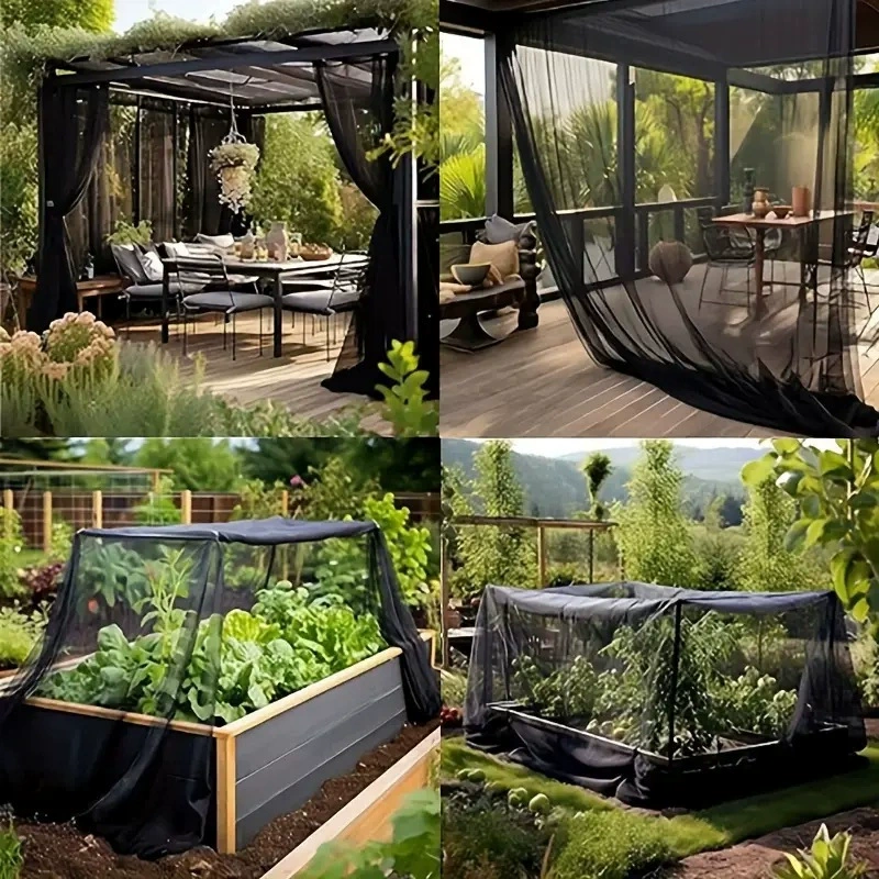 Трансграничный горячий продавать открытый двор терраса сетка защита от птиц зонтик защитная москитная сетка отпугиватель насекомых производитель прямые продажи оптовая продажа