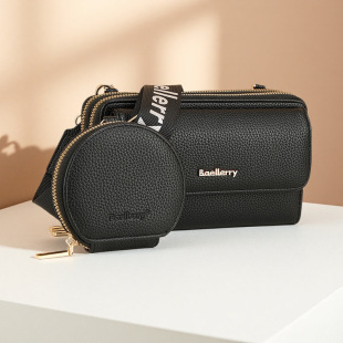(Cross-border trading), wallet, shoulder bag with zipper one shoulder