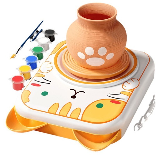 Electric Clay Art Machine Children's Soft Clay Modeling Tool Set Ceramic Handmade DIY Craft Toy