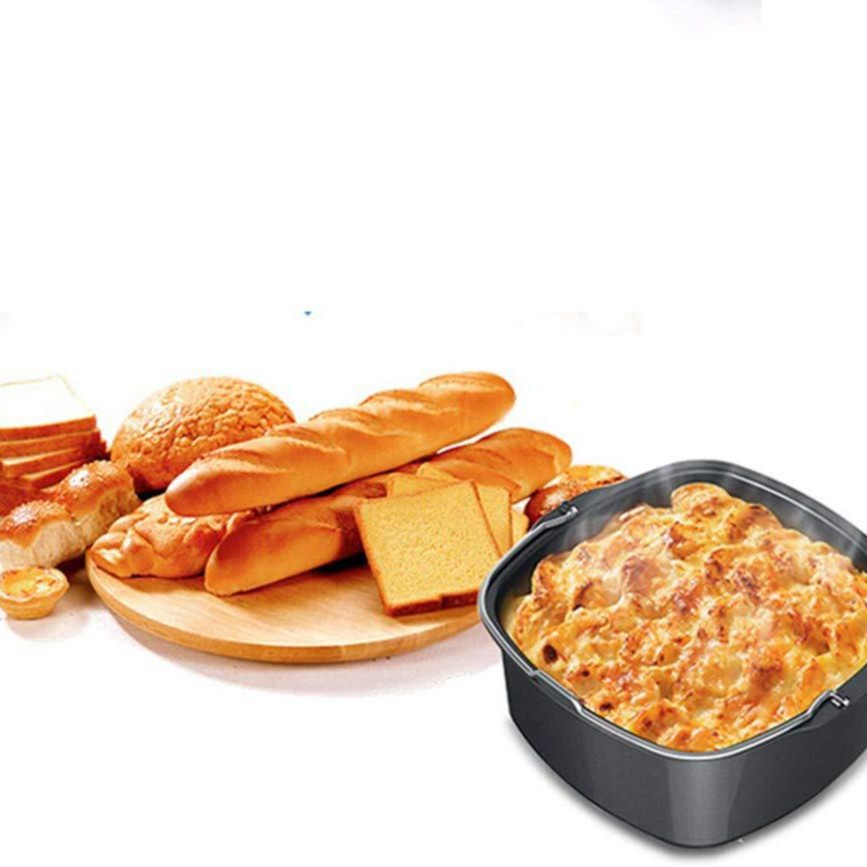 Accesorios para freidora de 7 pulgadas de 8 pulgadas cuadrado de la torta de la cesta HD9925/HD9860/HD9905/01