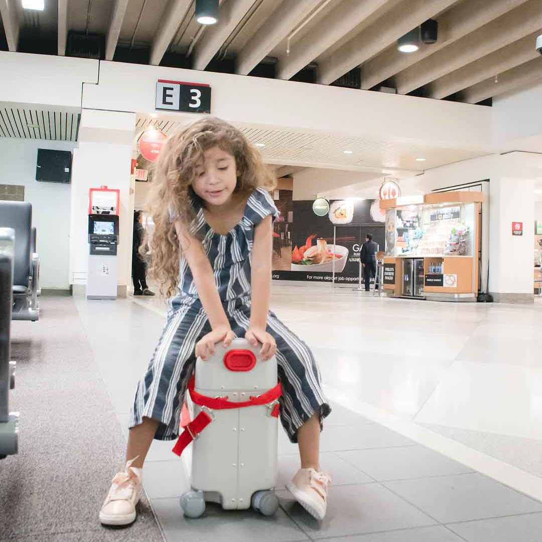 MINNOW equipaje de elevación de equipaje multifuncional para niños cama de viaje portátil minnow equipaje