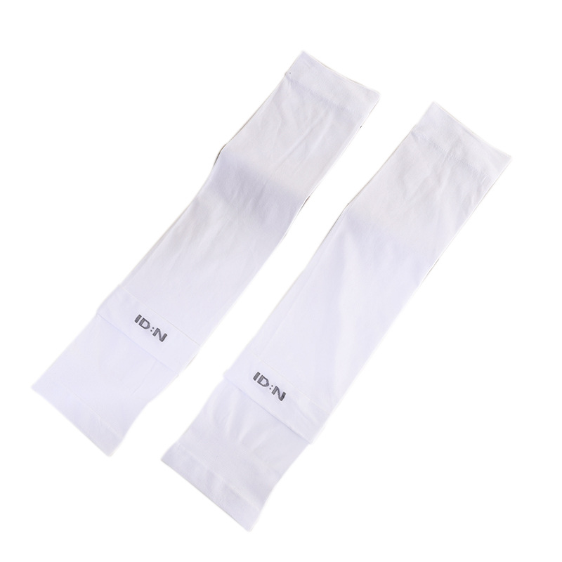 니트 아이스 슬리브 ID: 남성과 여성을위한 N 여름 아이스 실크 선 스크린 소매 손 소매 얇은 안티 훅 실크 운전 승마 아이스 실크 슬리브