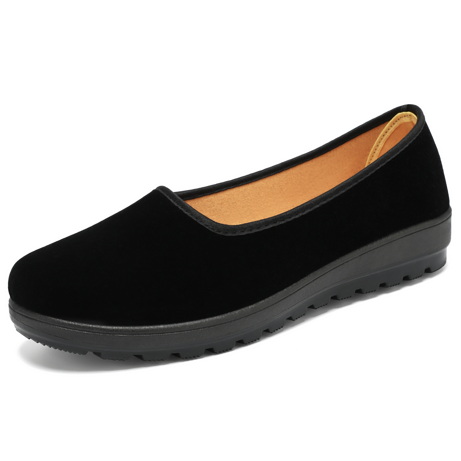 Zapatos para mujeres viejos zapatos de tela clásicos de Beijing zapatos de madre zapatos de pie plano zapatos de mujer zapatos de trabajo ligeros negros image 6