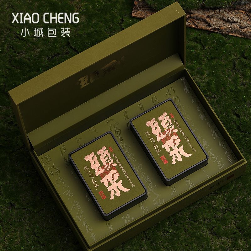 2025春茶绿茶包装盒空礼盒明前龙井碧螺春绿扬春茶叶罐礼盒装空盒