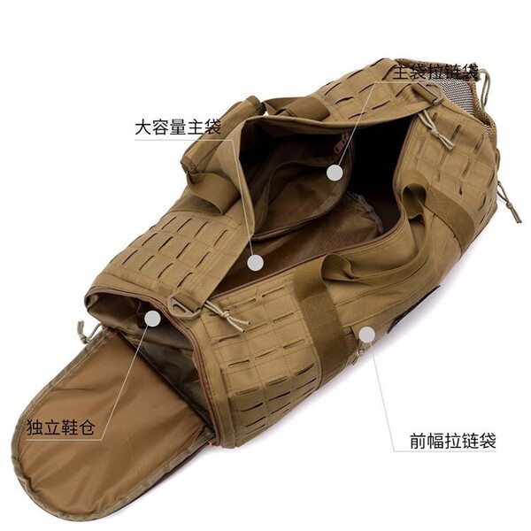 Travel universal luggage tactics bag strap one shoulder