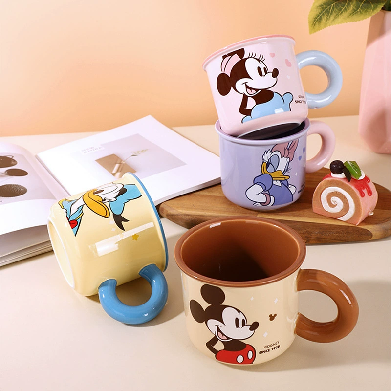 Mug (Disney) 410 ml, ceramic cartoon design with rounded handle