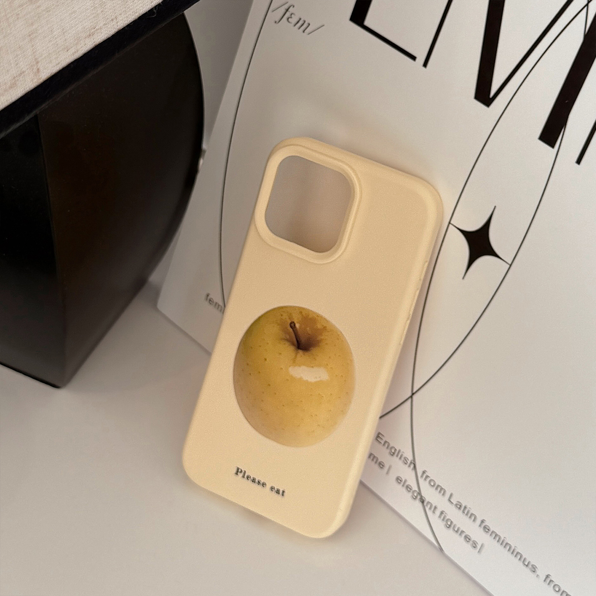 Feng Shui Fruit Phone Case Artistic Silicone Cover For Iphone_voghion.com