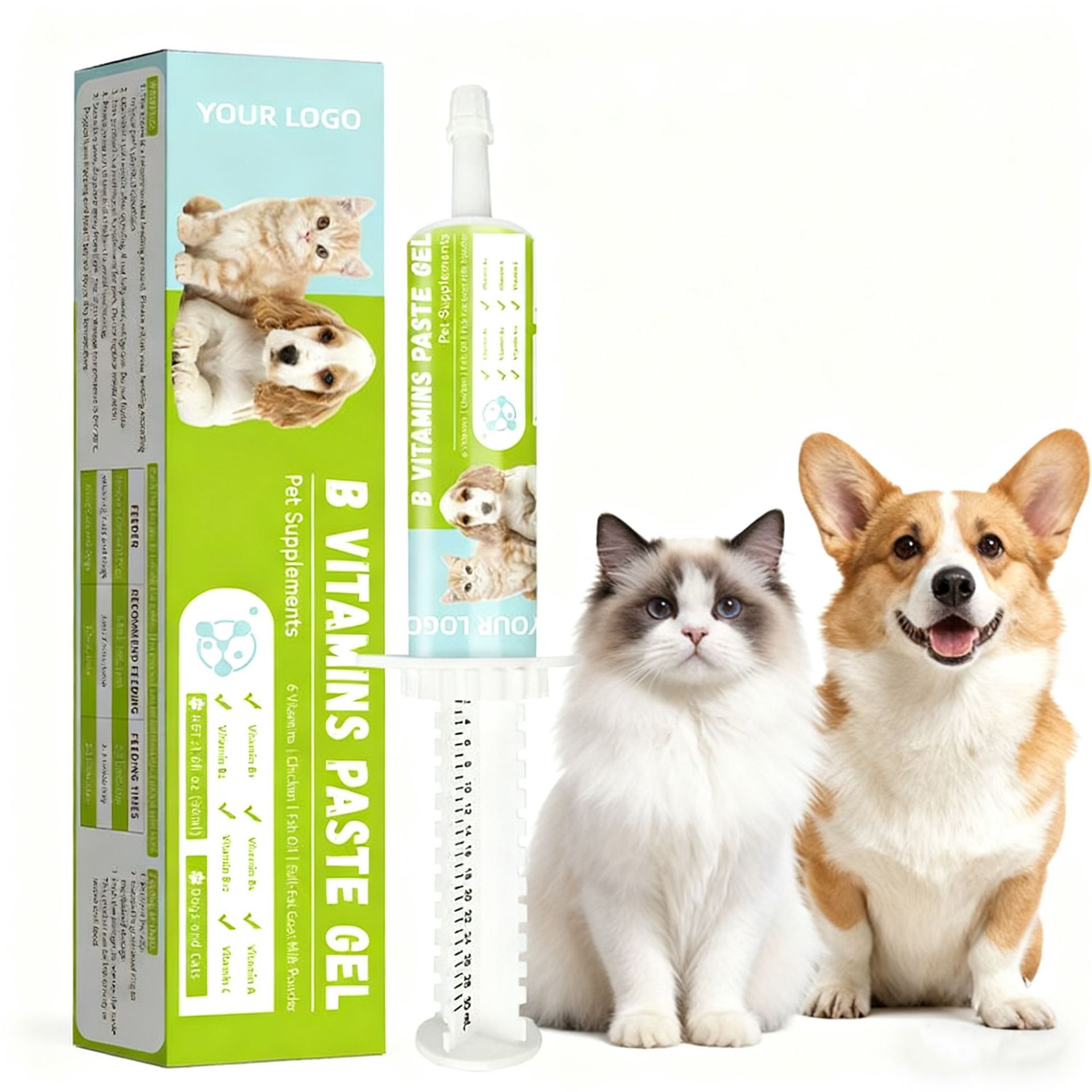 Cross-border pet nutritional paste, vitamin, probiotic, lactoferrin nutritional supplement paste, OEM/ODM source factory