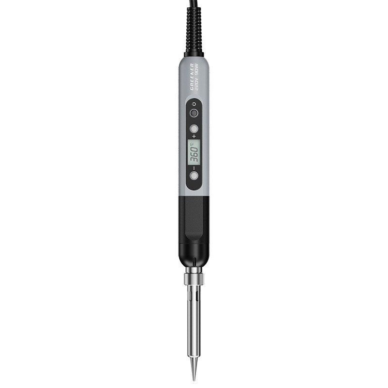 Kit de mantenimiento doméstico pequeño para hierro de soldadura eléctrica verde verde herramienta de soldadura de visualización digital pistola de soldadura automática de alta potencia