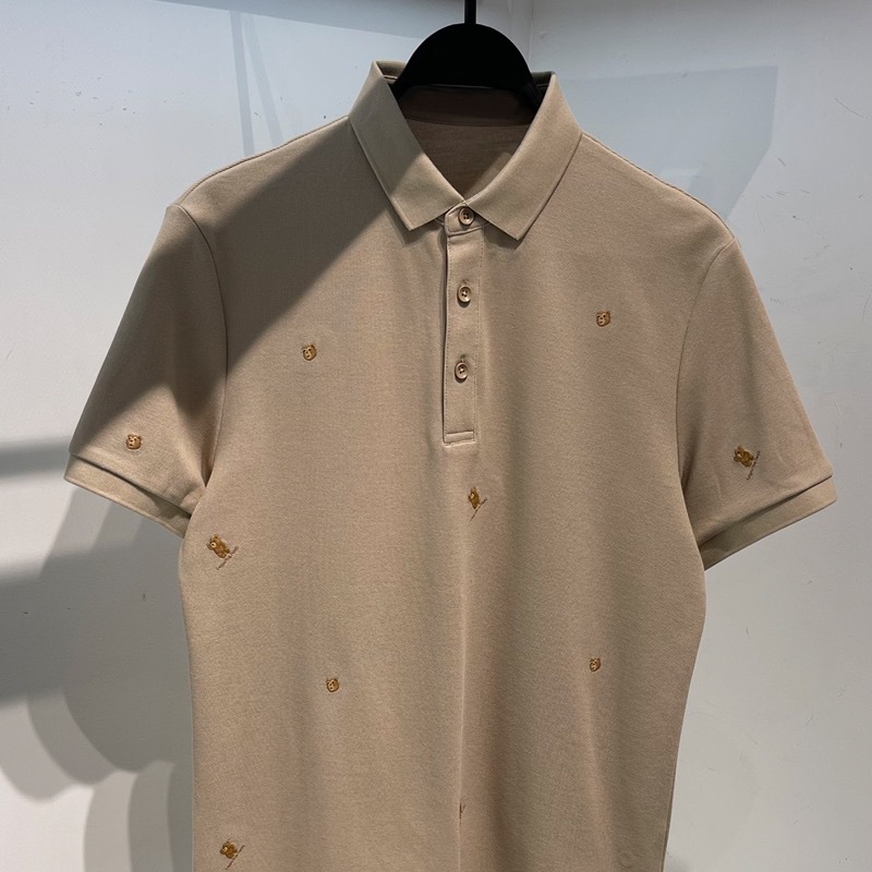 Vêtements pour hommes - Chemise d'été décontractée et tendance pour hommes - T-shirt à manches courtes - Col brodé personnalisé pour occasions formelles et décontractées_voghion.com