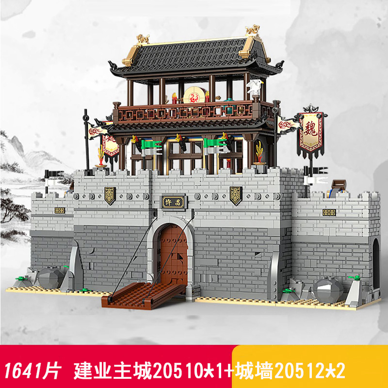 Main city 1 + city wall 2 boxes