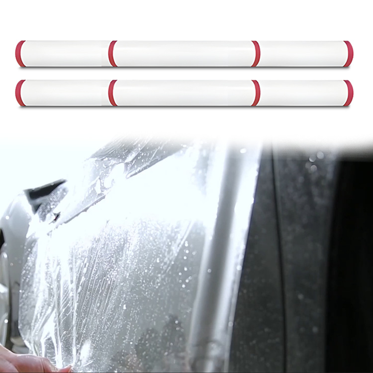 Tpu Invisible Car Clothing Car Film Transparent Protective Film Hot Repair Ppf Factory One Piece Wholesale Cross-Border