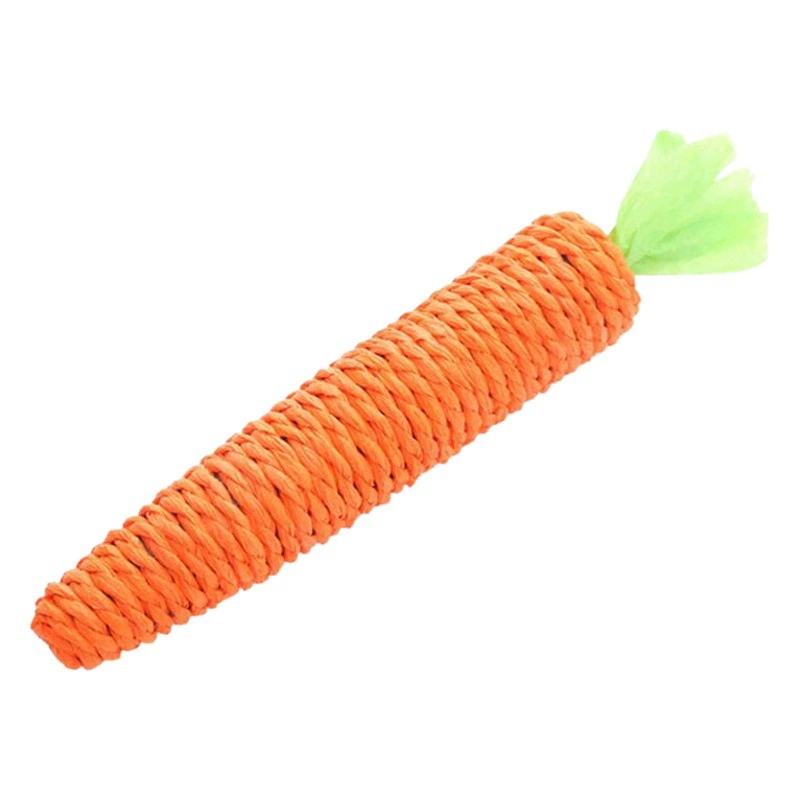 Оптовая продажа игрушек для кошек от производителя, бумажная веревка, редис, артефакт для снятия самозажигания и скуки, шлифовка зубов, устойчивая к укусам, забавные принадлежности для кошек, забавная кошачья палочка