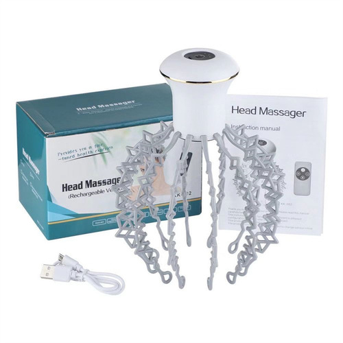 Cross-border electric head massager Octopus home smart head therapy machine head massager to relax and clear the meridians