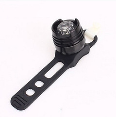 Aluminum Alloy Gem Tail Light Cross-Border Ruby Battery Version Night Riding Bicycle Equipment Brake Warning Tail Light