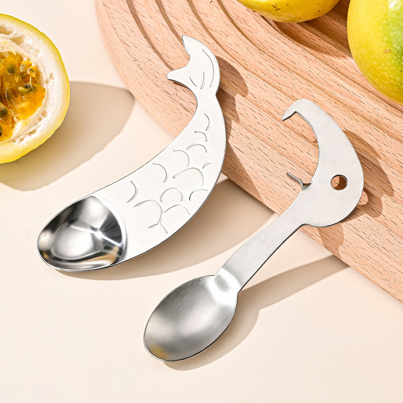 Hongjun Da 304 Stainless Steel Passion Fruit Opener Creative Design Kitchen Tool Fruit Shell Opener Fruit Opener Hongjun Da 304 Stainless Steel Passion Fruit Opener Creative Design Kitchen Tool Fruit Shell Opener Fruit Opener