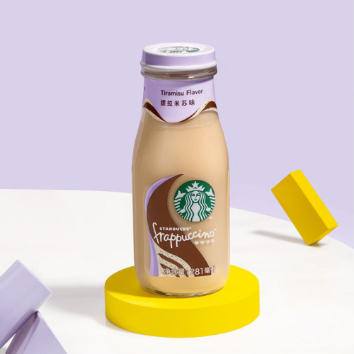 Starbucks Frappuccino coffee drink 281ml coffee bottled milk tea ready-to-drink coffee leisure drink