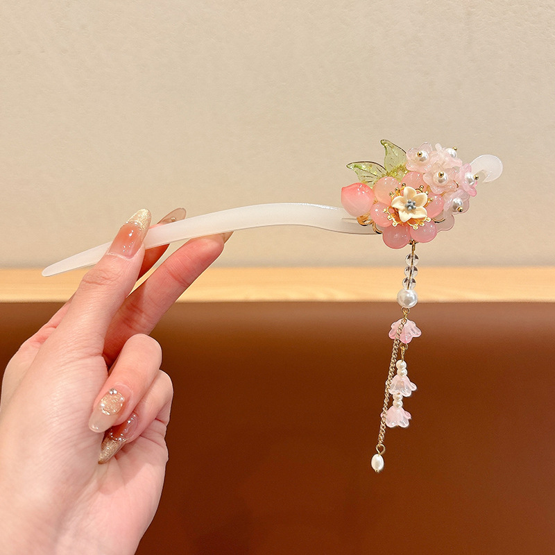 Niñas pinzas de cabello antiguo pinzas de niños nuevos pinzas de cabello chino pinzas de caballo falda de cara a caballo pinzas de cabello chino pasos de rocación estilo nacional de estilo soviético