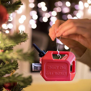 Gas Can Ornament Gas tank decoration gasoline money gift Christmas decoration independent station new product in stock