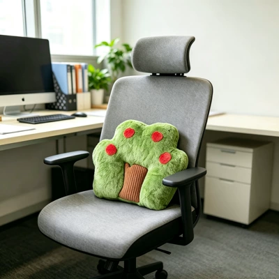 Apple Plush Car Headrest: Headrest