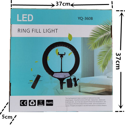 new pattern YQ36A mobile phone live broadcast Bracket fill-in light YQ36B anchor Light Network Beauty LED Ring light