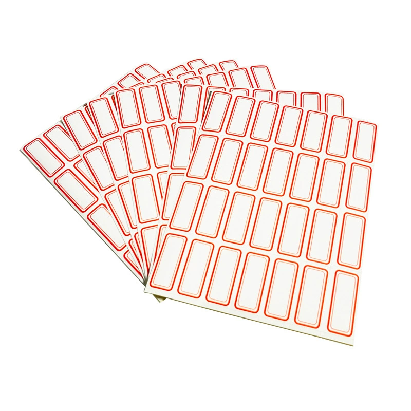 Самоклеящаяся этикеточная бумага для имен студентов, канцелярские принадлежности, наклейки для маркировки и классификации с рукописными надписями, несохнущие, самоклеящиеся, съемные наклейки.