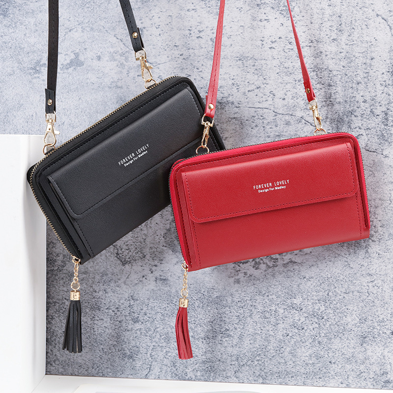 Nueva bolsa de teléfono móvil de las mujeres bolsa de mensajero del hombro de Internet celebridad estudiante todo-fósforo monedero de gran capacidad de moda MINI BOLSA