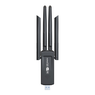 1300m Driver-Free USB Wireless Network Card Router Wifi Network Signal Computer 5g Dual-Band Gigabit Receiver